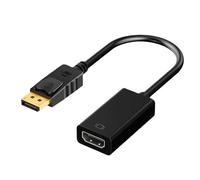 dis.playport-Adapter - 4K Video Konverter | Hochgeschwindigkeits Übertragung | Kompatibel Mit, Plug, Play, Robust Gehäuse, Vergoldete Anschlüsse,Monitor Verbindung, Einfach Installation