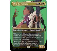 Disa the Restless (Borderless Profile) | Modern Horizons 3 Commander
