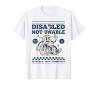 Disability Awareness Disabled Not Unable Pride T-Shirt
