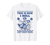 Disability Awareness This is How I Roll Disability Pride T-Shirt