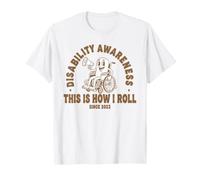 Disability Awareness This is How I Roll Since 2023 T-Shirt