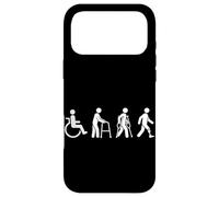 Disability Evolution Amputation Recovery Prosthetic Leg Case for iPhone 17 Pro Max