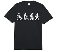 Disability Evolution Amputation Recovery Prosthetic Leg Comfort Colors Adult Heavyweight T-Shirt