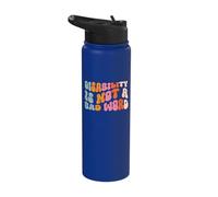 Disability is Not A Bad Word Illness Support Stainless Steel Insulated Water Bottle