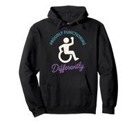 Disability Pride Empowerment Inclusion Advocate Visibility Pullover Hoodie