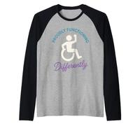 Disability Pride Empowerment Inclusion Advocate Visibility Raglan Baseball Tee