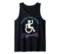 Disability Pride Empowerment Inclusion Advocate Visibility Tank Top
