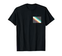 Disability Pride Flag Pocket Disabled Pride Month T-Shirt