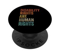 Disability Rights Are Human Rights Disabilities Awareness PopSockets Adhesive PopGrip