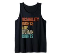 Disability Rights are Human Rights Disabilities Awareness Tank Top