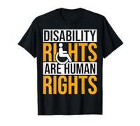 Disability Rights are Human Rights - Inspirational Caregiver T-Shirt