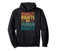 Disability Rights Are Human Rights Pullover Hoodie