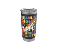 Disability Rights are Human Rights Stainless Steel Insulated Tumbler