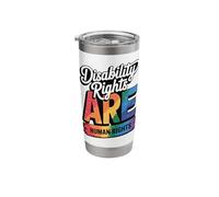 Disability Rights are Human Rights Stainless Steel Insulated Tumbler