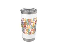 Disability Rights are Human Rights Stainless Steel Insulated Tumbler