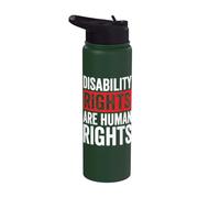 Disability Rights are Human Rights Stainless Steel Insulated Water Bottle