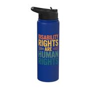 Disability Rights are Human Rights Stainless Steel Insulated Water Bottle