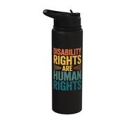 Disability Rights are Human Rights Stainless Steel Insulated Water Bottle