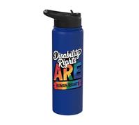 Disability Rights are Human Rights Stainless Steel Insulated Water Bottle