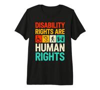 Disability Rights are Human Rights Vintage Inclusion Premium T-Shirt