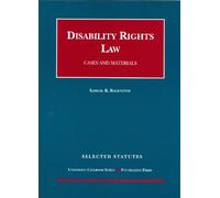 Disability Rights Law (Selected Statutes)
