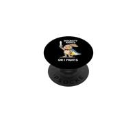 Disability Rights Or I Fights Cartoon Rabbit Hero Rabbit PopSockets Adhesive PopGrip
