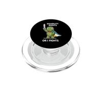Disability Rights Or I Fights Cartoon Turtle Hero Turtle PopSockets PopGrip for MagSafe