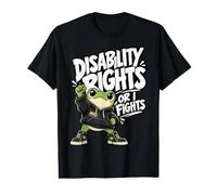 Disability Rights Or I Fights Gangster Frog Streetwear Toad Value Graphic T-Shirt
