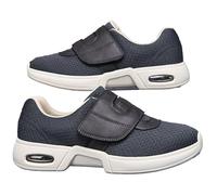 Disability Shoes Swollen Feet Womens for Women with Arthritis in the Memory Foam Extra Wide Sandals Ladies Bunion Sport and Outdoor Diabetic Fit Trainers Slip On Toe Box(Grey,8.5 UK)