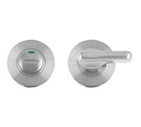 Disabled Bathroom Turn & Release Door Lock Set Satin Stainless ZCS2006i