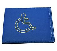 Disabled Blue Badge Holder Hologram Safe Parking Permit Display Cover Wallet (Blue)
