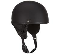 HALF HELMET SHELL BLACK