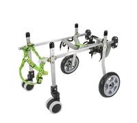 Disabled Dog Wheelchair Dog Wheelchair for Rear Legs Dog Assisted Walker Pet/Cat Walker Gets Pets Running Again (Four Wheels,xxs)