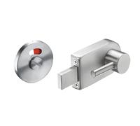 Disabled Locks in Satin Stainless Steel Indicator Bolt and Release Right & Left Handling (Left)