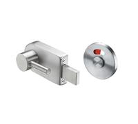 Disabled Locks in Satin Stainless Steel Indicator Bolt and Release Right & Left Handling (Right)