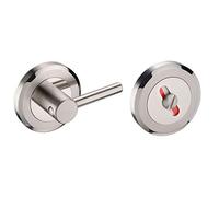 Disabled Toilet Lock with Turn & Release - Duo Stainless Steel Finish