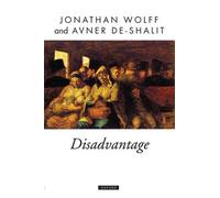 Disadvantage by Jonathan Wolff (English) Hardcover Book