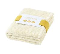 Disana 100% Merino Wool Baby Blanket Knitted Cover Bed Stroller 100x80 cm Newborn 5113 (Natural)