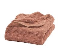 Disana 100% Merino Wool Baby Blanket Knitted Cover Bed Stroller 100x80 cm Newborn 5113 (Pink)