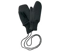 Disana 100% Merino Wool Baby Mittens Boiled Organic boy Girl Children Winter Gloves 342 (Anthracite, L)