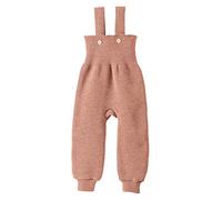 Disana 100% Organic Merino Wool Knitted Trausers/Pants Made in Germany (0-3 Months, Rose)