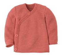 disana - Kid's Mélange Jacket - Merino jacket size 74/80, red/pink
