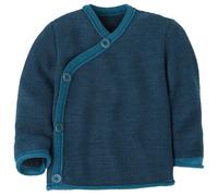 disana - Kid's Mélange Jacket - Merino jacket size 86/92, blue