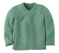 disana - Kid's Mélange Jacket - Merino jacket size 86/92, green/turquoise