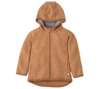 disana - Kid's Walk-Jacke Zipp - Wool jacket size 110/116, orange