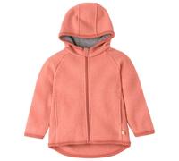 disana - Kid's Walk-Jacke Zipp - Wool jacket size 110/116, red