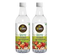 DiSano Naturally Brewed White Vinegar Bottle, 1000ml (2 X 500ml)