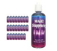 Disappear Magic Ink - Vanishing Prank Fluid, Trick Writing Liquid, Party Joke Tool | Invisible Evaporation Formula Effect, Squeezable Bottle Set Entertainment Classroom Celebration Surprise Fun