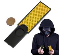 Disappearing Coin Trick - Magic Vanishing Prop, Easy Illusion Gadget, Beginner Friendly Sleight of Hand Tool with Smooth Slide Mechanism | Party Stage Performance Accessory for Kids Adults