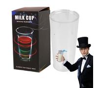 Disappearing Milk Cup, Disappearing Milk Bottle, Small Disappearing Milk Pitcher, Attractive Small Vanishing Milk for Make-up, Milk Cup